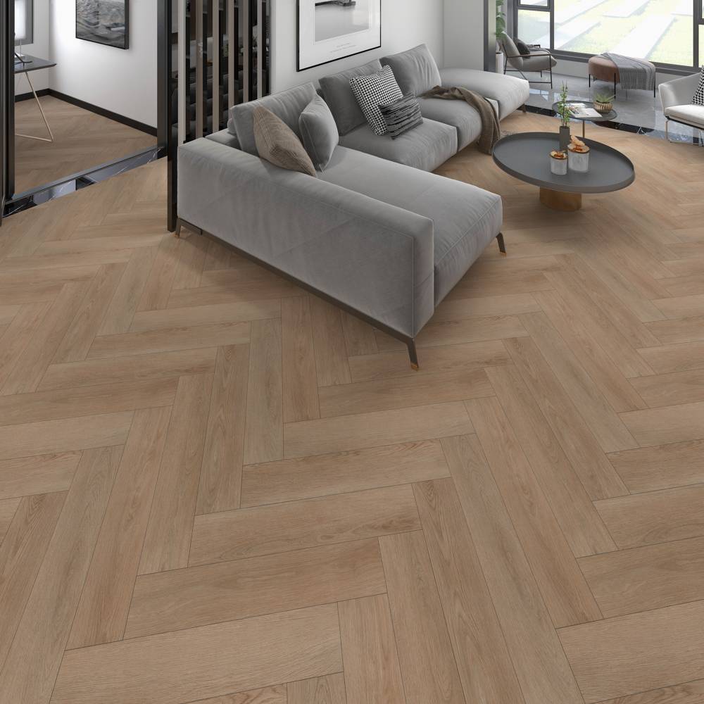 ПВХ Покрытие Calitex Elementals Carlton Herringbone Click XES103 600x150x4 (1,800 м2)