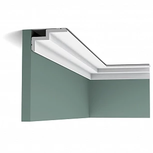 Плинтус из дюрополимера Orac Decor C390 2000х100х60 в интерьере