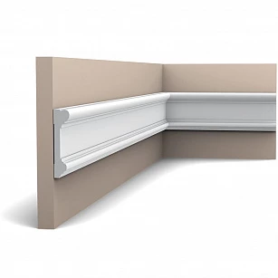 Плинтус из дюрополимера Orac Decor DX121-2300 2300х940х230 в интерьере