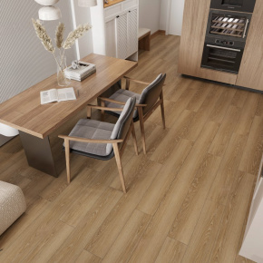 Ламинат ПВХ Alpine Floor Дуб Сантана LVT ЕСО 5-38*** в интерьере
