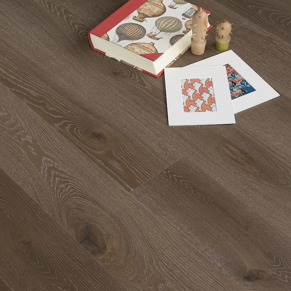Инженерная доска Coswick Дуб Дымчатый топаз (1154-4505) Шелковое масло ультраматовое 2 м2