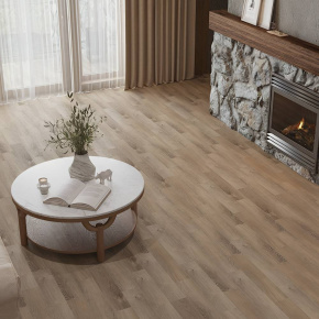 Ламинат ПВХ Alpine Floor Дуб Природный Изысканный ABA ECO 19-17*** в интерьере