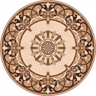 Розетка художественная Lab Arte Р 49 1200 в интерьере