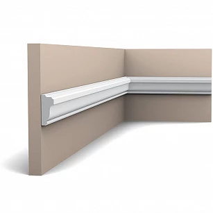 Плинтус из дюрополимера Orac Decor молдинг PX117 2000x35x15 в интерьере