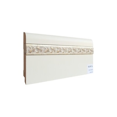 Плинтус MDF Finitura Decor 80*16*2440 вставка фигурная 10*18