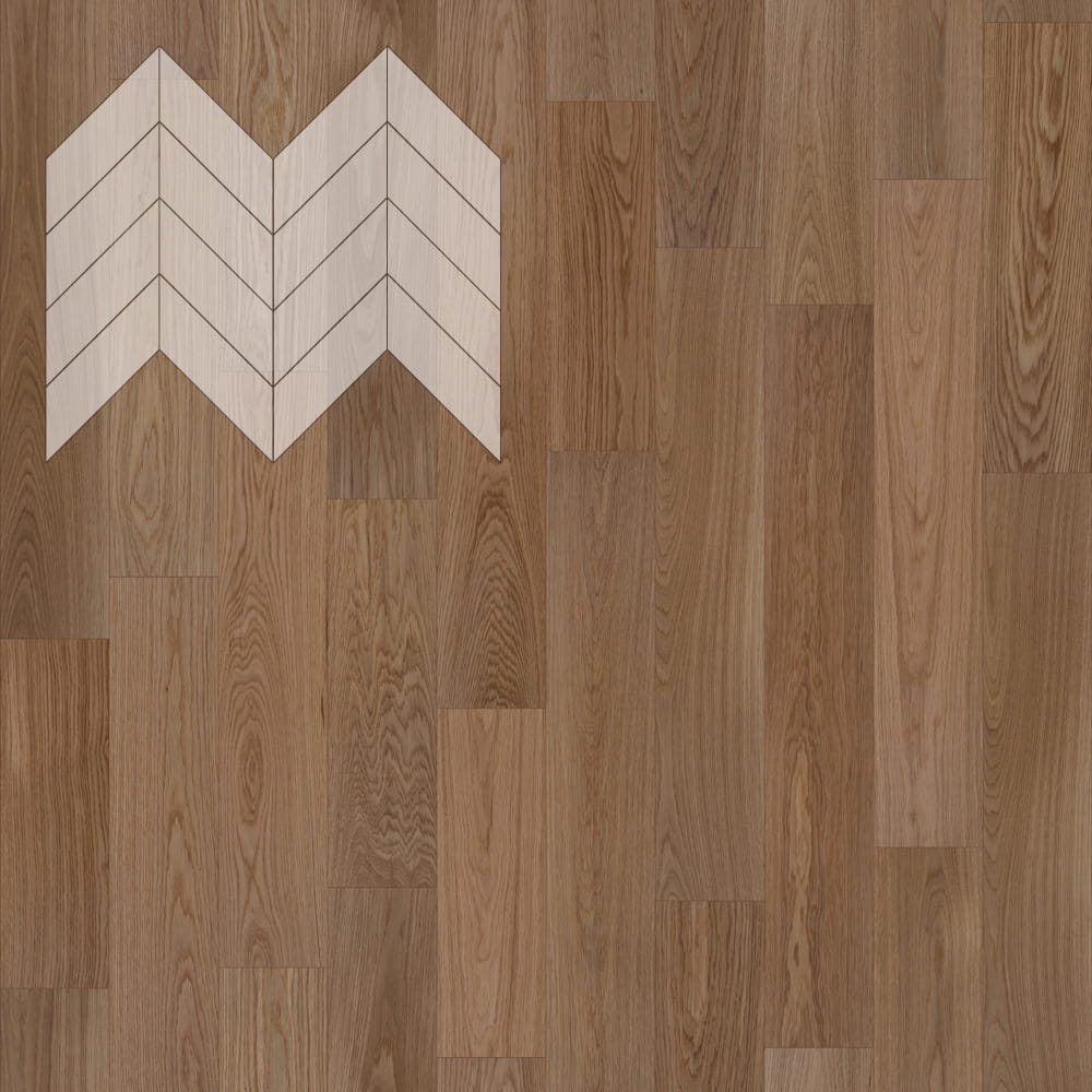 Паркет Елка Французская Lab Arte Chevron Дуб Натур Норвег лак 600/450х150х14/3/45°