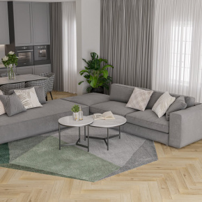 SPC Ламинат Alta Step Дуб Голландский 640х128х4 (1,31 м2) SPC4404 в интерьере